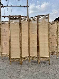 Bình phong tre đẹp tại Mành Tre Sài Gòn