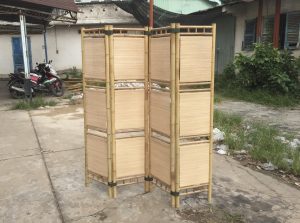 Đến Mành Tre Sài Gòn mua bình phong tre in tranh siêu đẹp.