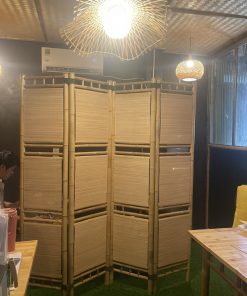 Bình phong khung tre mini